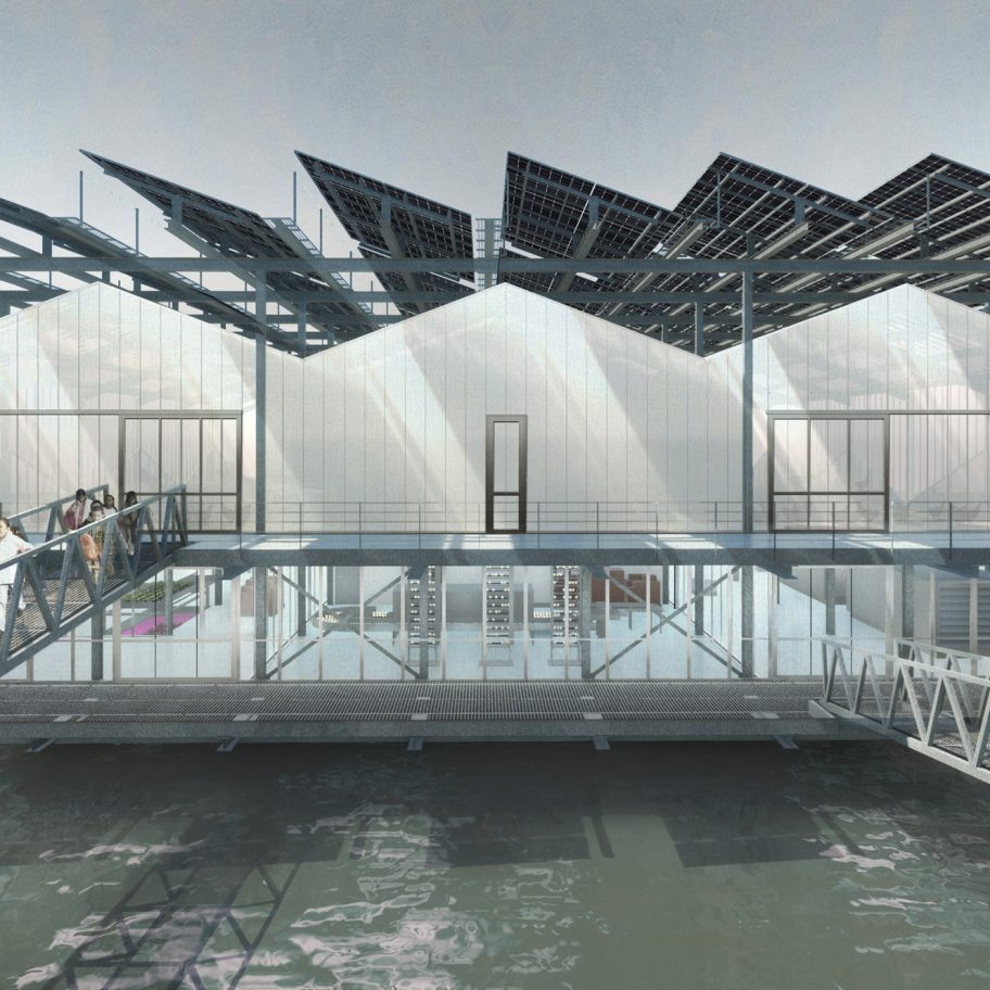 Floating Farm Poultry in Rotterdam by Goldsmith