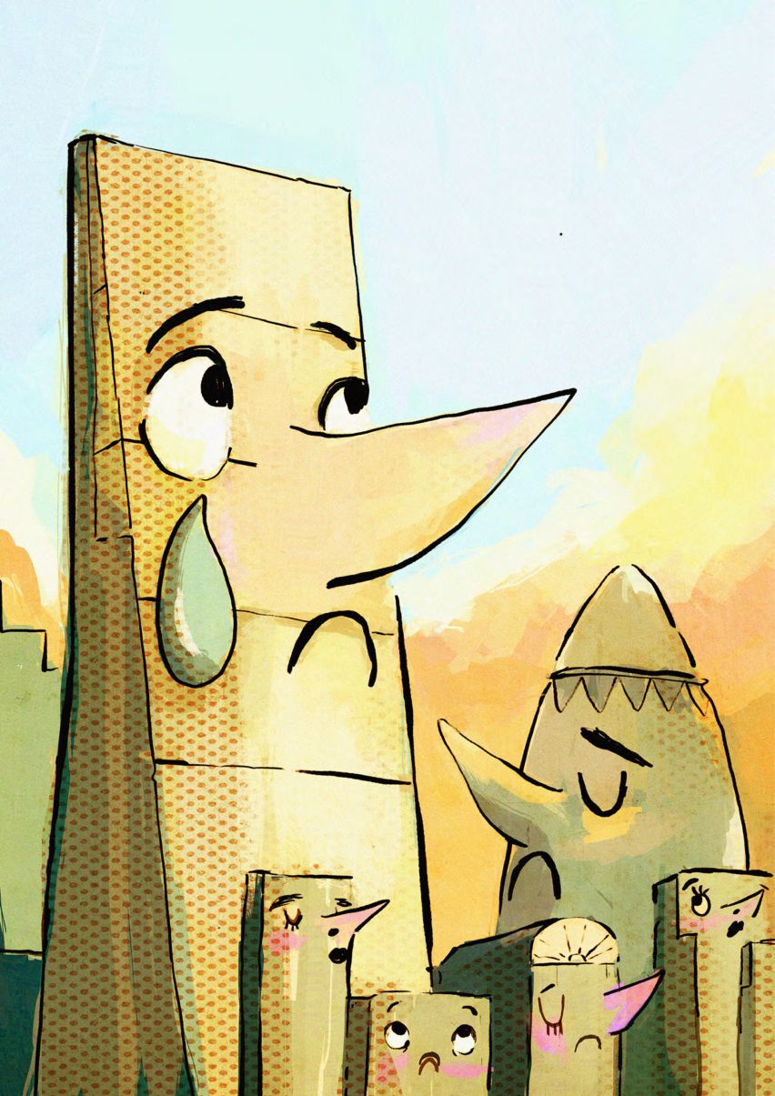 Flying Gherkin children's book by Foster + Partners