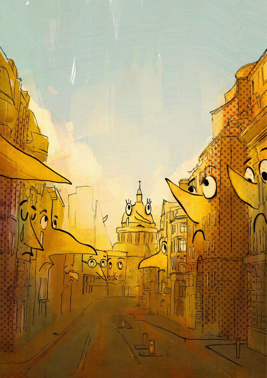 Flying Gherkin children's book by Foster + Partners