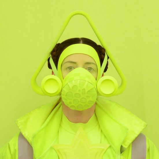 Freyja Sewell's Key Workers masks take cues from motifs in sci-fi and Buddhism