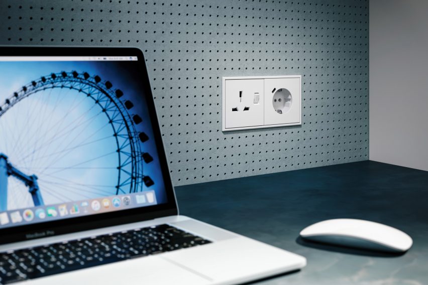 G + I plug socket by Jung