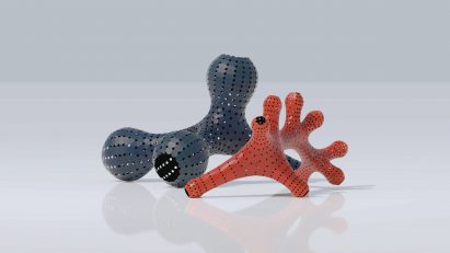 Hyperpolyps sculptures by AntiCAD