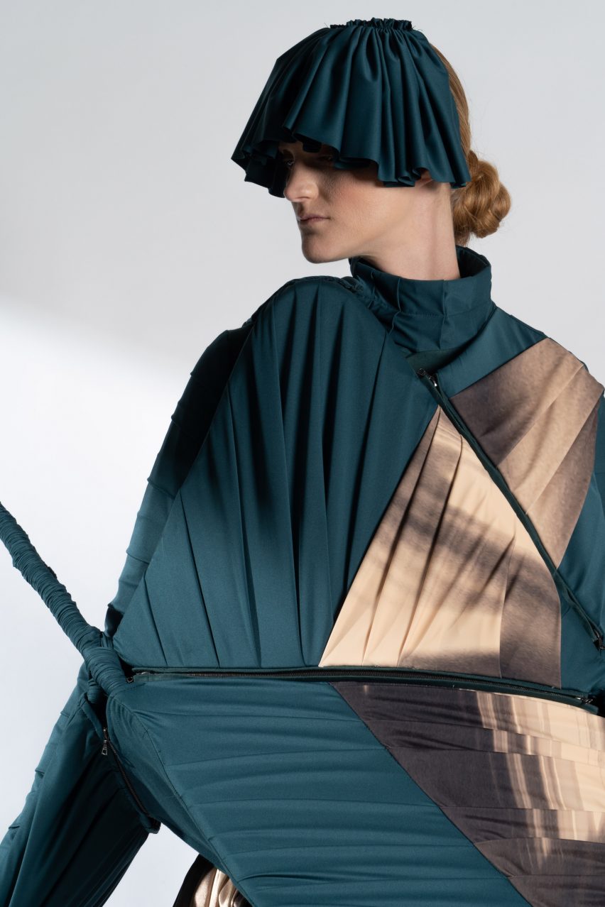 Jessan Macatangay makes fashion collection from drapery and deconstructed furniture