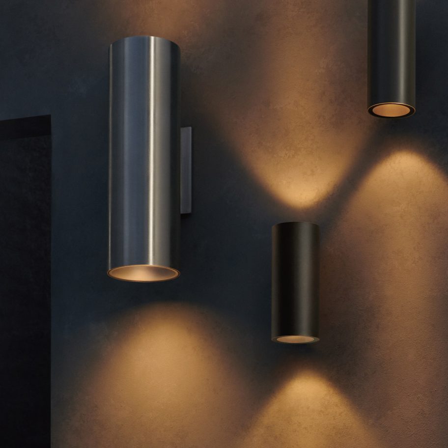 Lance wall lights by Meteor Lighting