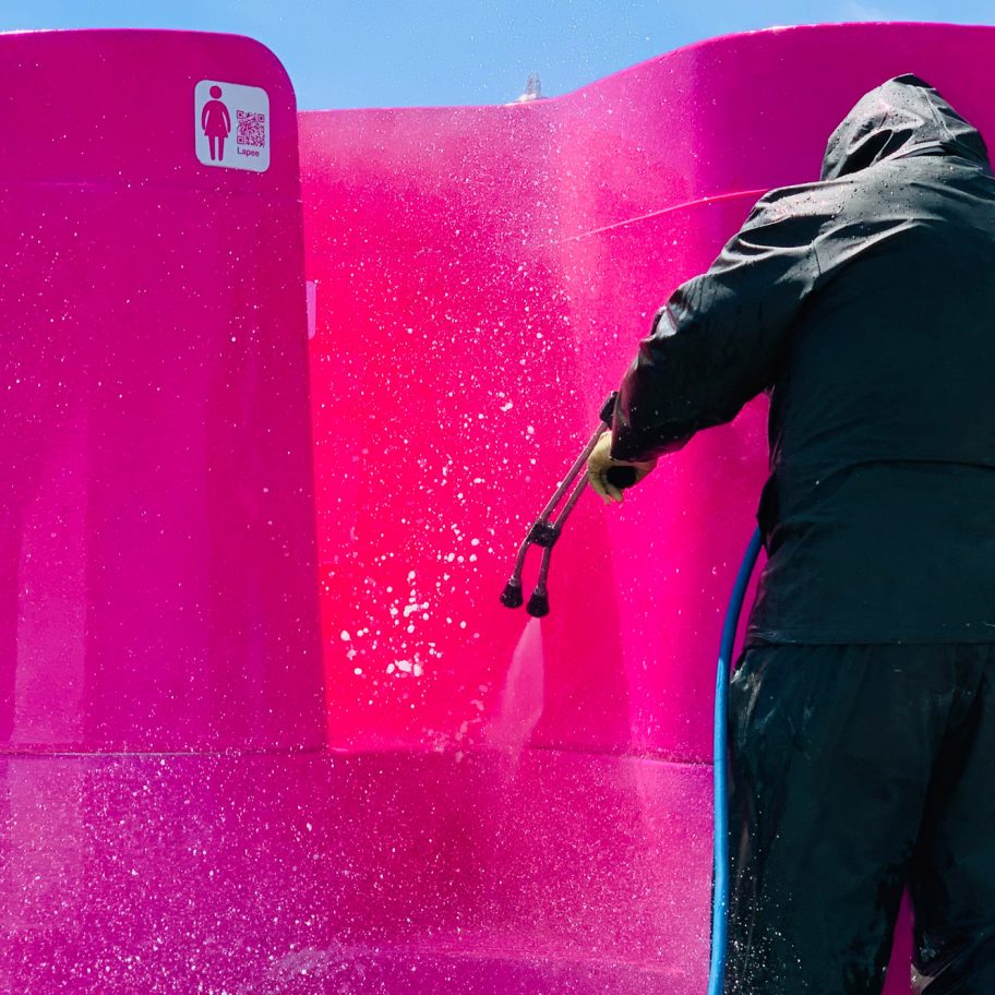 Lapee urinals during pandemic public toilet shortage