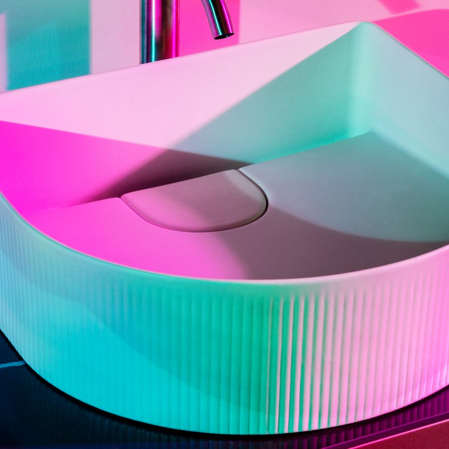 Sonar bathroom collection by Patricia Urquiola for Laufen