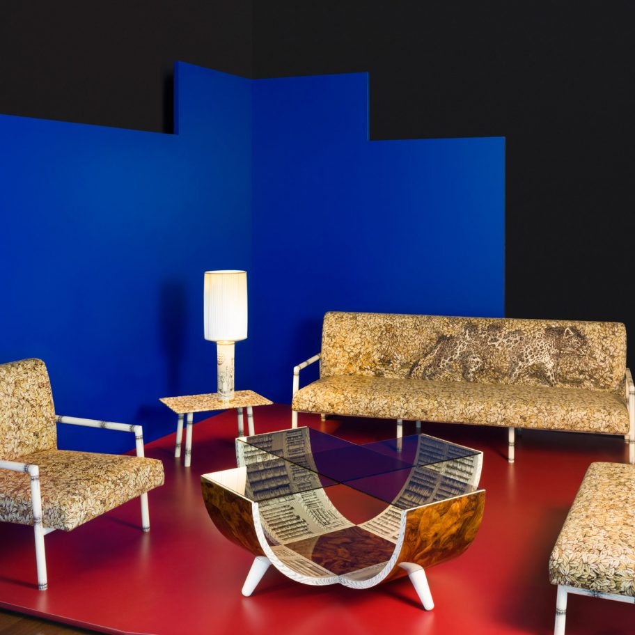 Leopardo furniture by Fornasetti