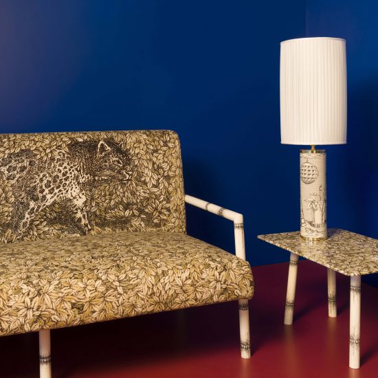 Leopardo furniture by Fornasetti
