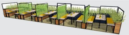 Liverpool Without Walls outdoor seating parklets by Arup