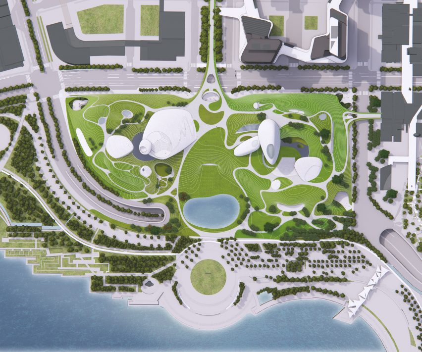 Shenzhen Bay Culture Park by MAD