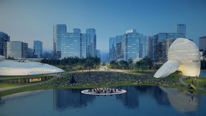 Shenzhen Bay Culture Park by MAD