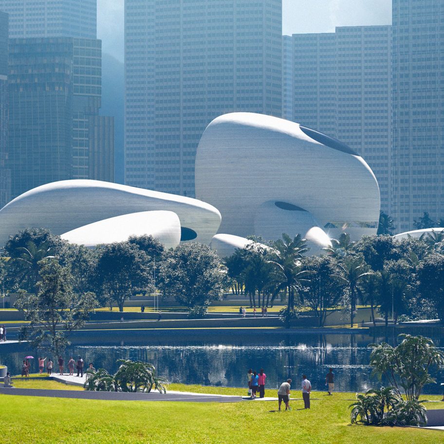 Shenzhen Bay Culture Park by MAD