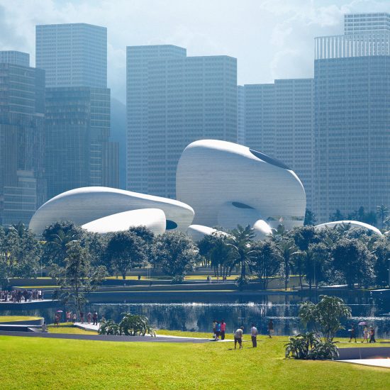 Shenzhen Bay Culture Park by MAD