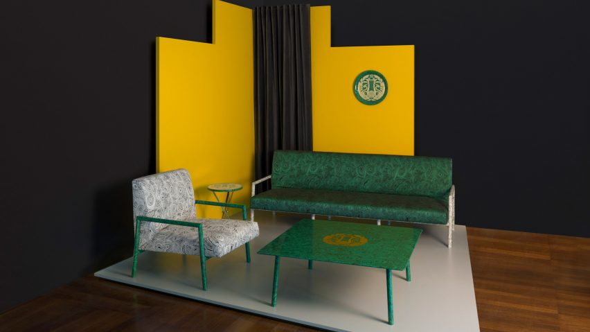 Malachite collection by Fornasetti