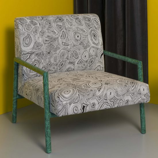 Solitario living room furniture by Fornasetti