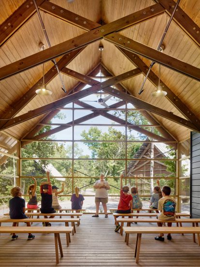 Marine Education Center at the Gulf Coast Research Laboratory by Lake Flato Architects