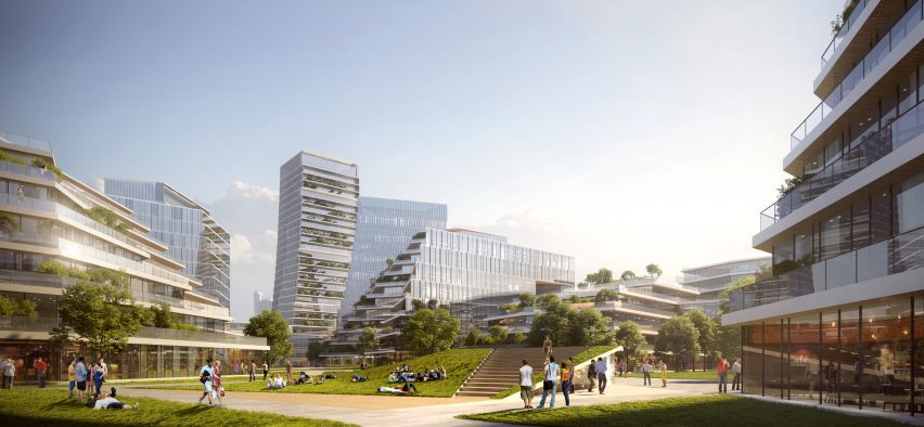 Net City by NBBJ for Tencent