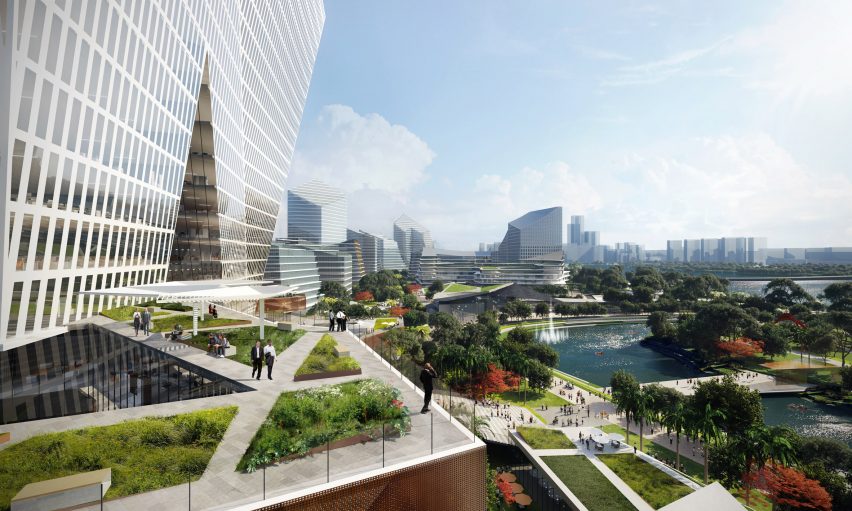 Net City by NBBJ for Tencent