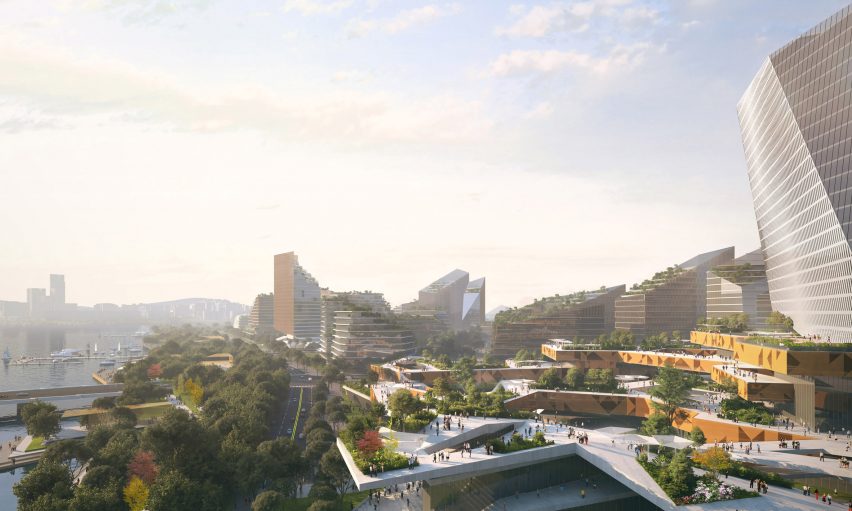 Net City by NBBJ for Tencent