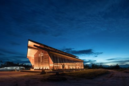 Oikumene Church in Sajau, Indonesia, by TSDS Interior Architect