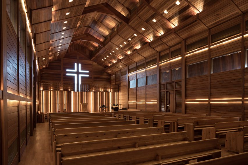 Oikumene Church in Sajau, Indonesia, by TSDS Interior Architect