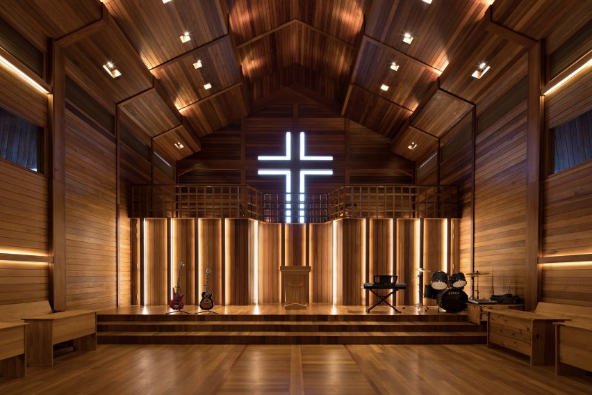 Oikumene Church in Sajau, Indonesia, by TSDS Interior Architect