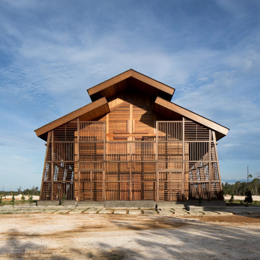 Oikumene Church in Sajau, Indonesia, by TSDS Interior Architect