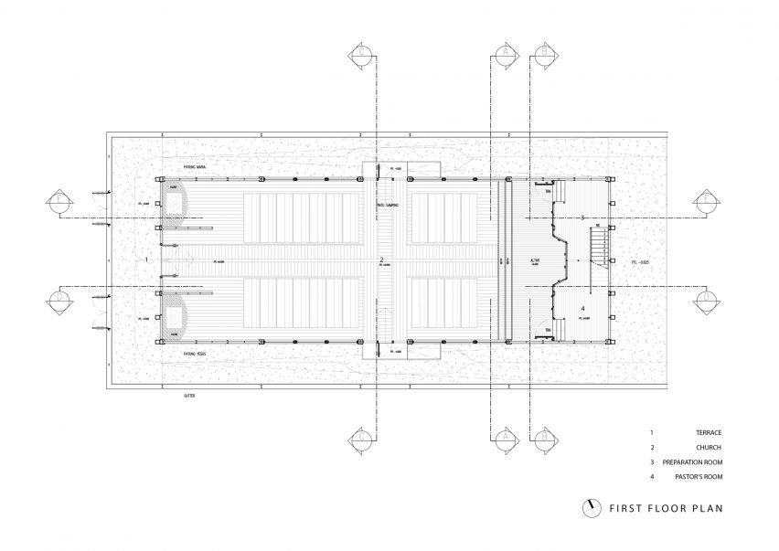 Oikumene Church in Sajau, Indonesia, by TSDS Interior Architect