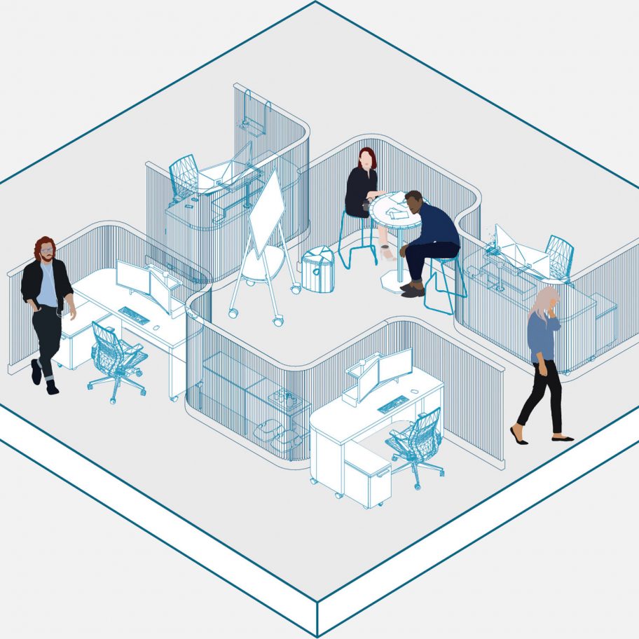 Perkins Will design post-Covid office
