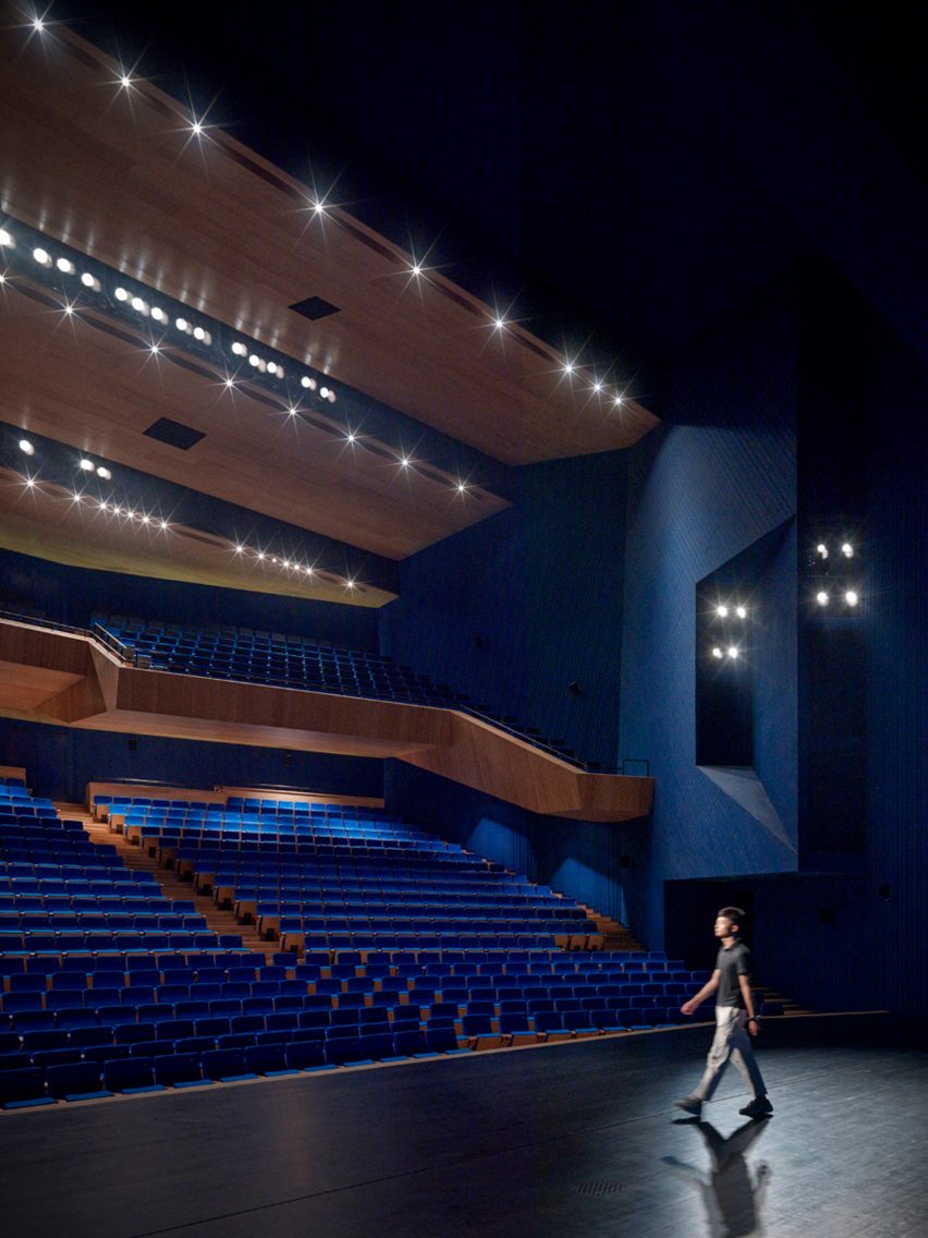 Pingshan Performing Arts Center by Open Architecture
