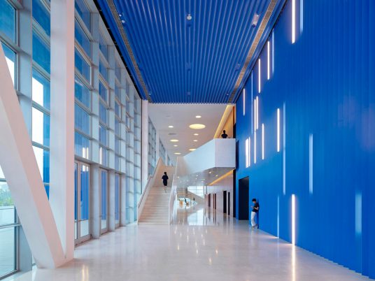 Pingshan Performing Arts Center by Open Architecture