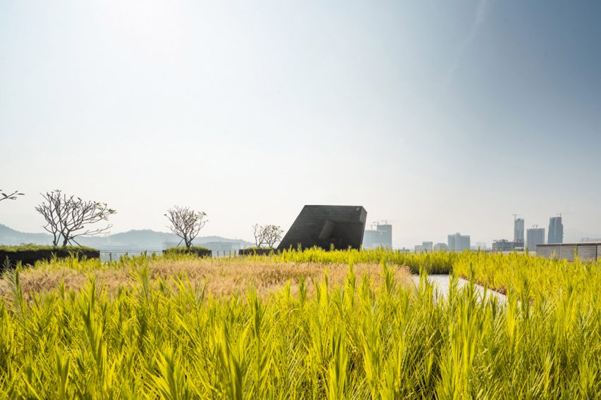 Pingshan Performing Arts Center by Open Architecture