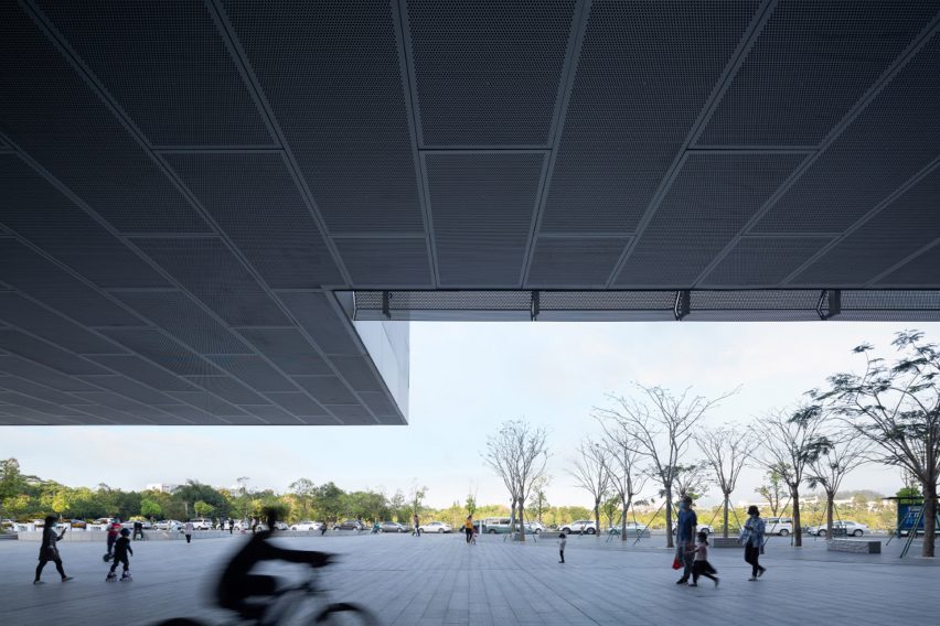 Pingshan Performing Arts Center by Open Architecture