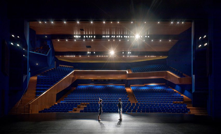 Pingshan Performing Arts Center by Open Architecture