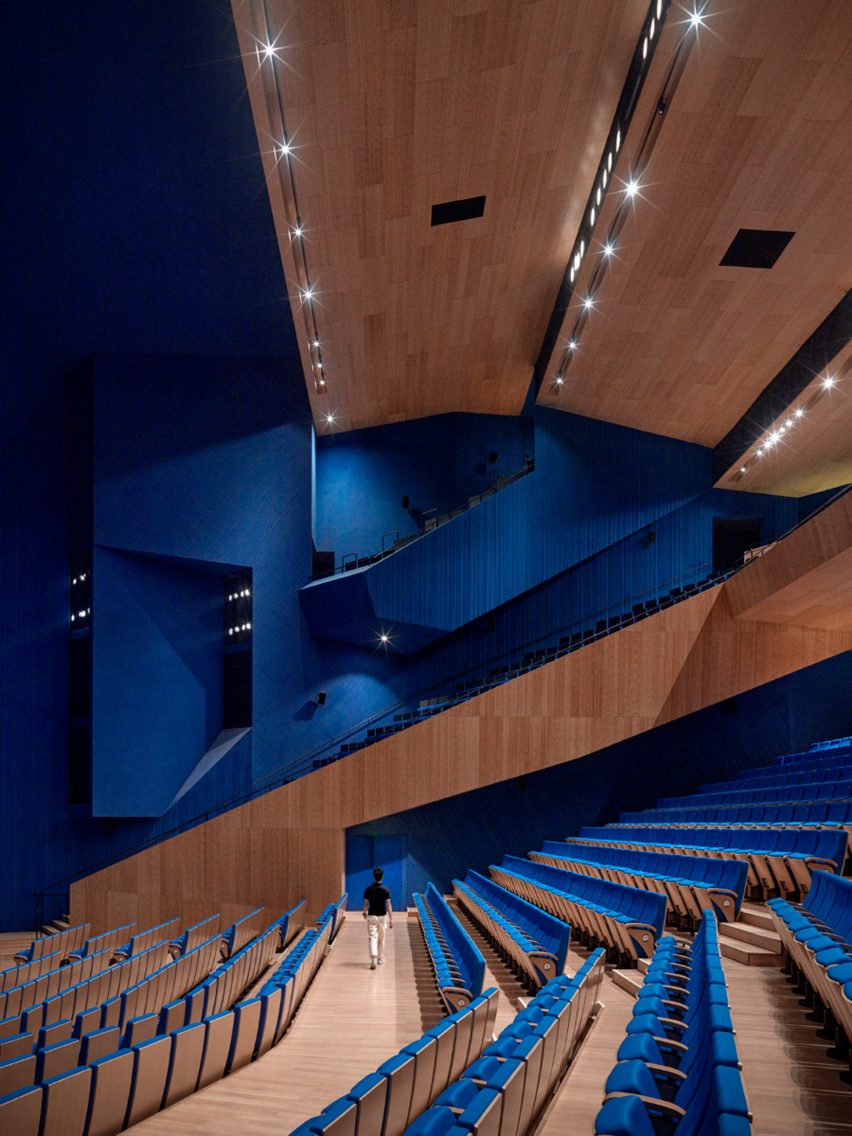 Pingshan Performing Arts Center by Open Architecture