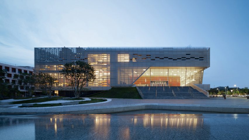 Pingshan Performing Arts Center by Open Architecture