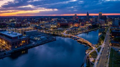 Providence Pedestrian Bridge by Inform Studio