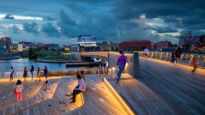 Providence Pedestrian Bridge by Inform Studio