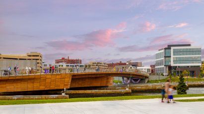 Providence Pedestrian Bridge by Inform Studio
