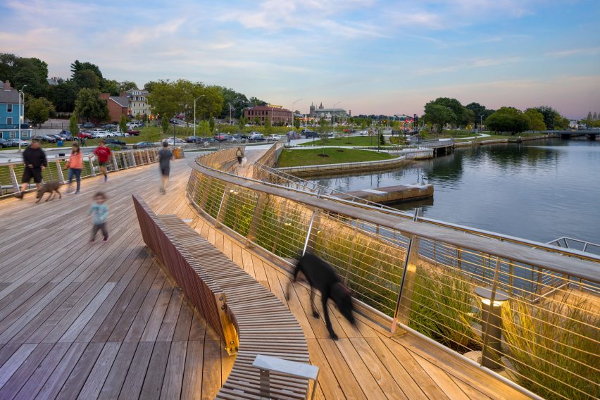 Providence Pedestrian Bridge by Inform Studio