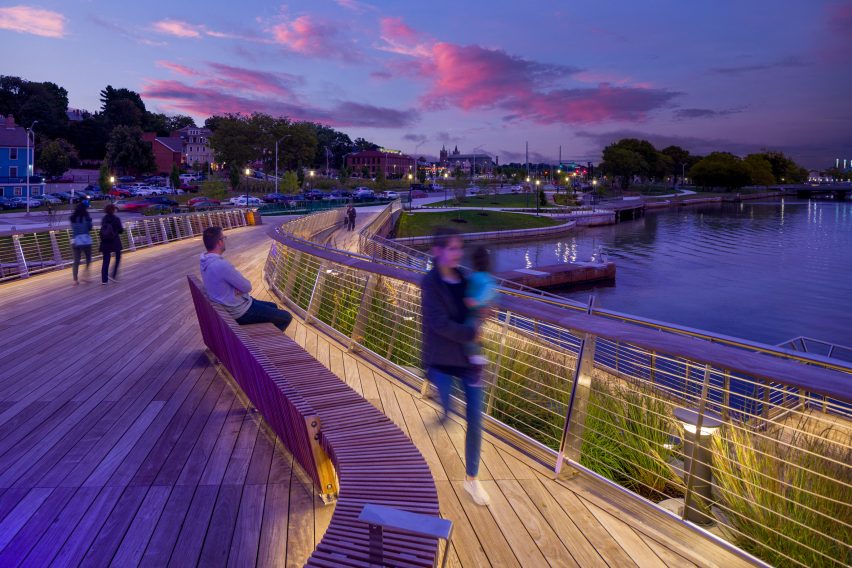 Providence Pedestrian Bridge by Inform Studio