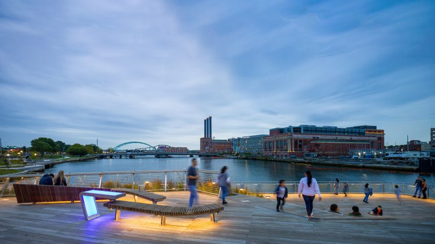 Providence Pedestrian Bridge by Inform Studio