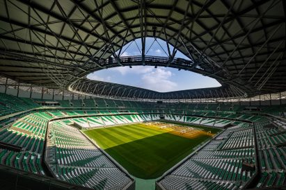 Education City Stadium for Qatar 2022 World Cup by Fenwick-Iribarren Architects