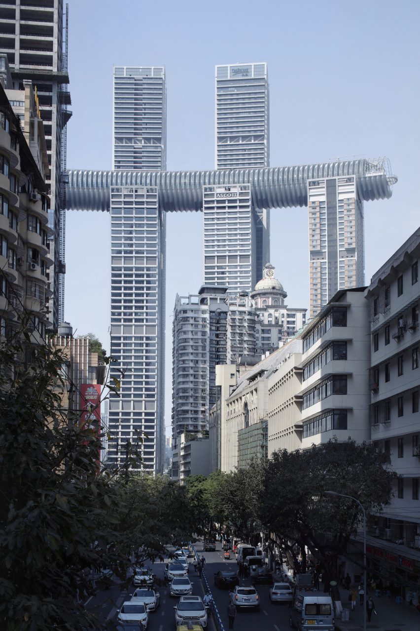 The Crystal at Raffles City Chongqing by Safdie Architects