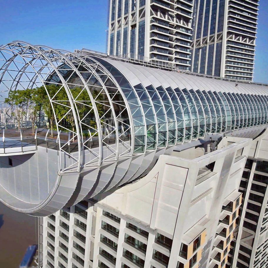 The Crystal at Raffles City Chongqing by Safdie Architects