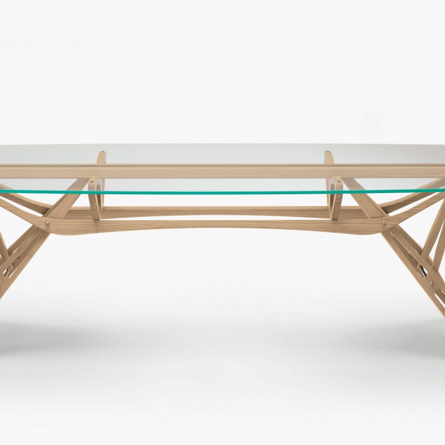 Reale table by Carlo Mollino and Zanotta
