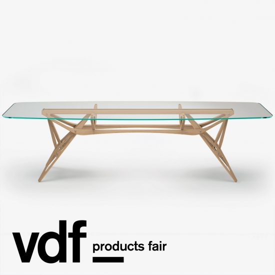 Reale Table by Carlo Mollino for Zanotta