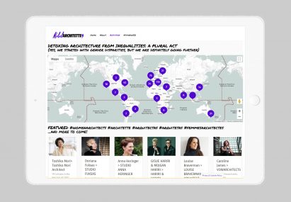 Women Architects World Map by Rebel Architette