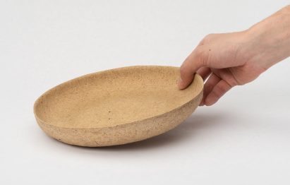 Nataša Perković makes textured designs from palm oil byproducts
