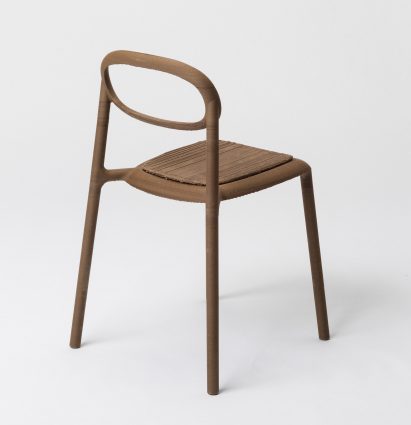 Nataša Perković makes textured designs from palm oil byproducts